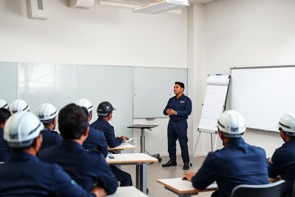 Pelatihan K3 Profesia di ruang kelas