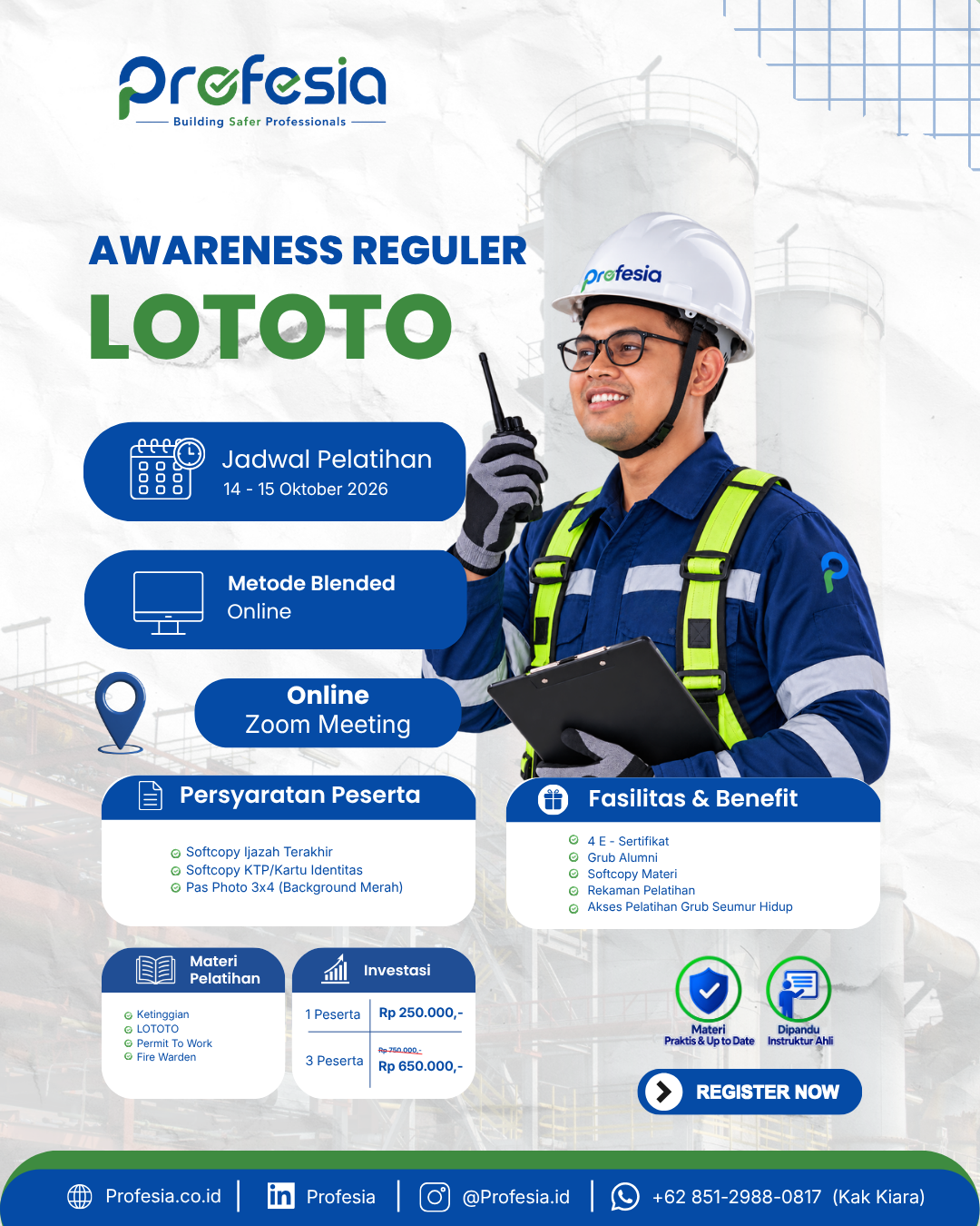 Foto flyer resmi LOTOTO — Awareness